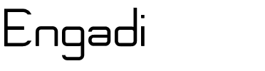 Engadi Regular.otf