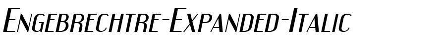 Engebrechtre Expanded Italic.ttf