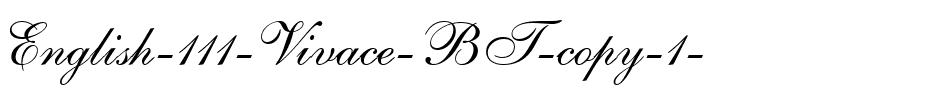 English111 Vivace BT Regular.ttf