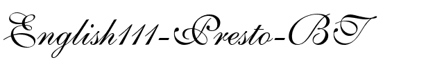 English111 Presto BT Regular.ttf