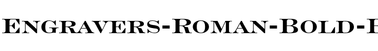 EngravrsRoman Bd BT Bold.ttf