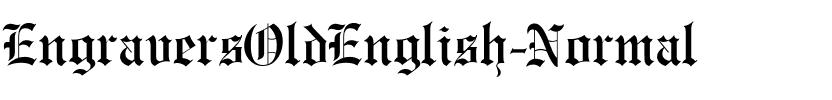 EngraversOldEnglish Regular.ttf