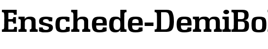 Enschede-DemiBold Regular.ttf