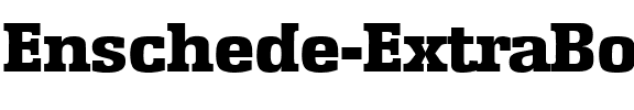 Enschede-ExtraBold Regular.ttf