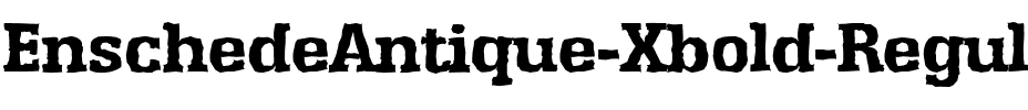 EnschedeAntique-Xbold Regular.ttf