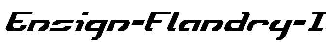 Ensign Flandry Italic Italic.ttf
