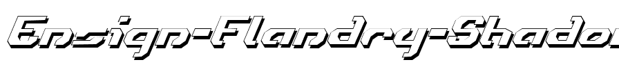 Ensign Flandry Shadow Italic Shadow Italic.ttf