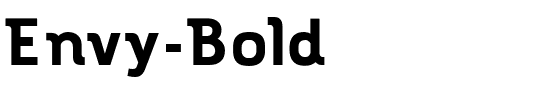 Envy Bold.ttf