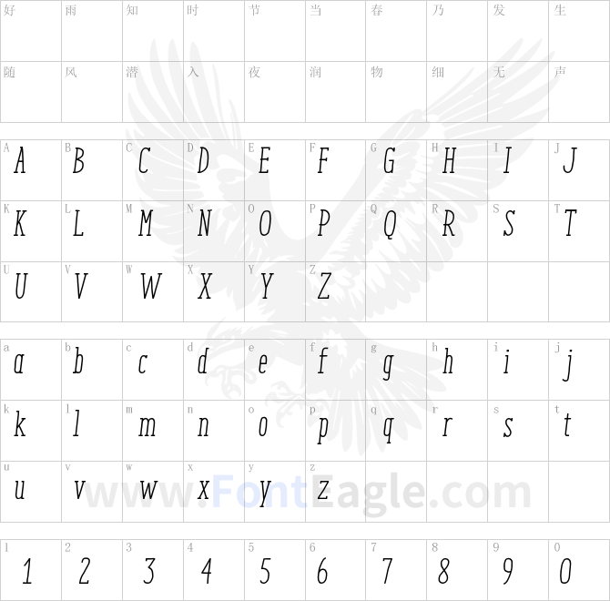 EnyoSlabRegularItalic