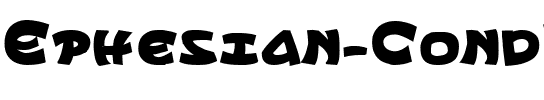 Ephesian CondBold CondBold.ttf