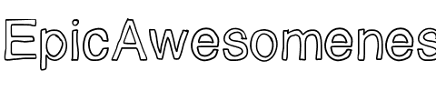 EpicAwesomeness Medium.ttf