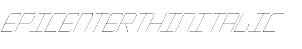 EpicenterThinItalic Regular.ttf