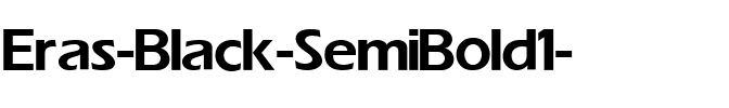 Eras-Black SemiBold.ttf