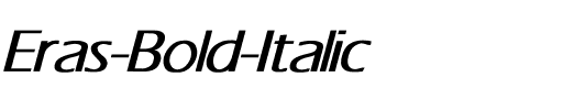Eras Bold Italic.ttf