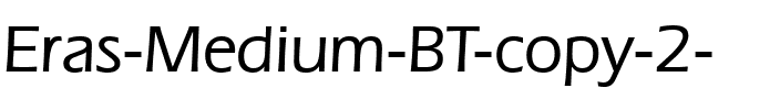 Eras Md BT Medium.ttf