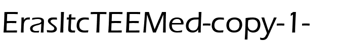 ErasItcTEEMed Regular.ttf