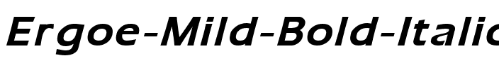 Ergoe-Mild Bold Italic.ttf