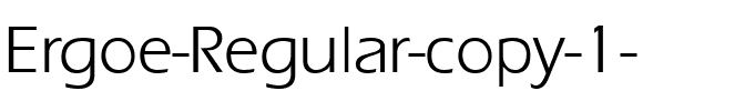 Ergoe Regular.ttf
