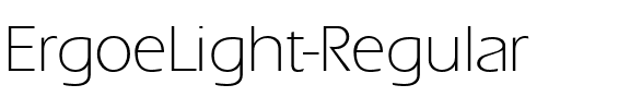 ErgoeLight Regular.ttf