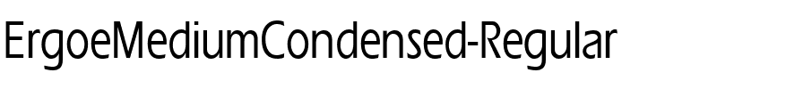 ErgoeMediumCondensed Regular.ttf