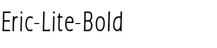 Eric Lite Bold.ttf