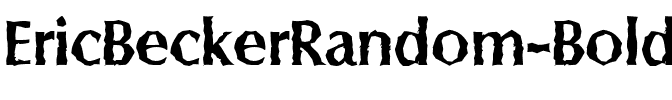 EricBeckerRandom Bold.ttf