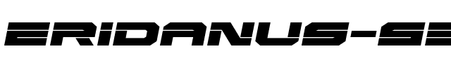 Eridanus Semi-Italic Semi-Italic.ttf