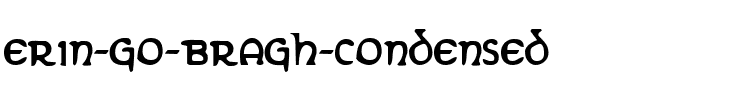 Erin Go Bragh Condensed Condensed.ttf