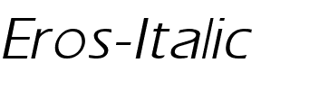 Eros Italic.ttf