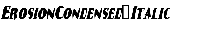 ErosionCondensed Italic.ttf