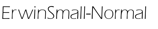 ErwinSmall Normal.ttf