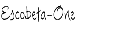Escobeta One FFP.ttf