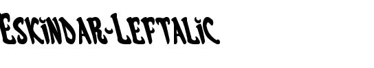 Eskindar Leftalic Italic.ttf