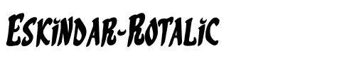 Eskindar Rotalic Italic.ttf