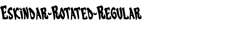 Eskindar Rotated Regular.ttf