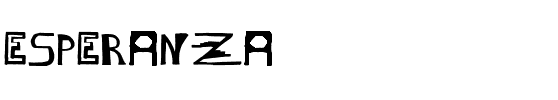 Esperanza Medium.otf