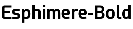 Esphimere Bold.otf