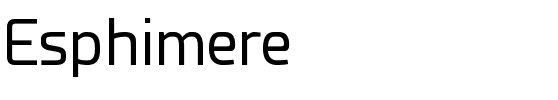 Esphimere Regular.otf