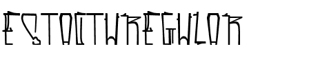 Estactu Regular.ttf