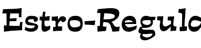 Estro Regular.ttf