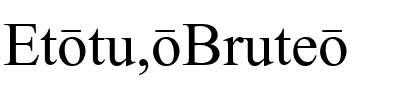 Et tu, Brute? Regular.ttf
