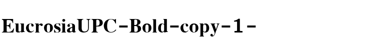 EucrosiaUPC Gras.ttf