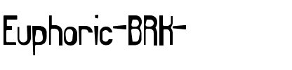 Euphoric (BRK) Regular.ttf