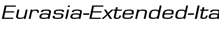 Eurasia Extended Italic.ttf