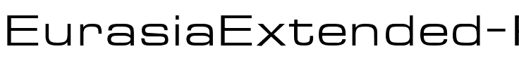 EurasiaExtended Regular.ttf