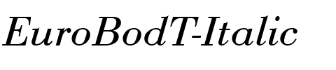 EuroBodT Italic.ttf
