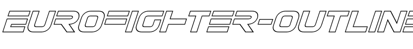 Eurofighter Outline Italic Outline Italic.ttf