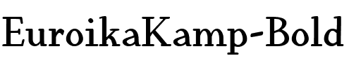EuroikaKamp Bold.ttf