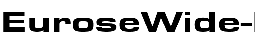 EuroseWide Heavy Regular.ttf