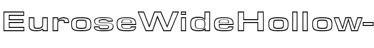 EuroseWideHollow Normal.ttf
